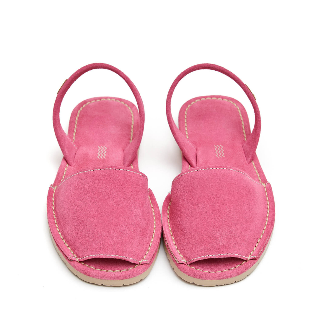 Flat Avarcas | Hot Pink (Padded)