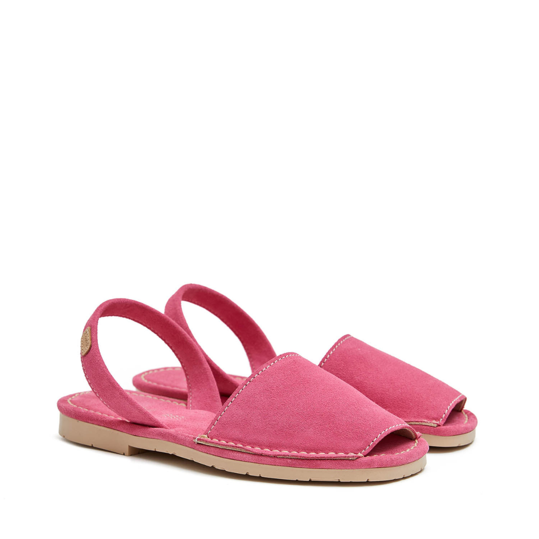 Flat Avarcas | Hot Pink (Padded)