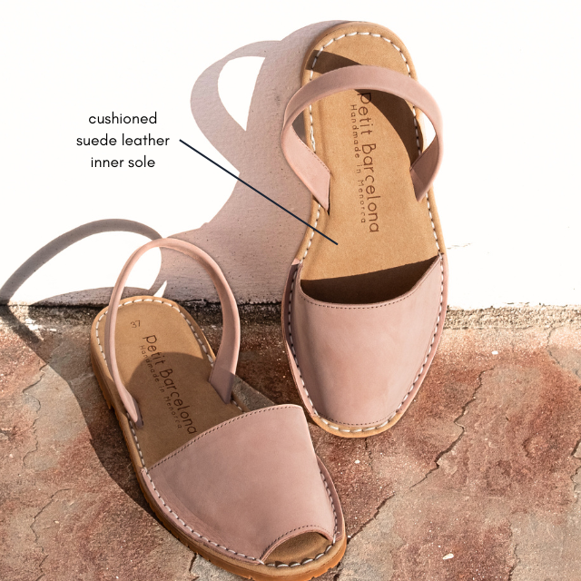 Flat Avarcas | Tan (Padded)