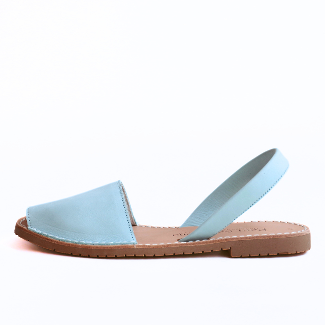 Flat Avarcas | Pale Blue